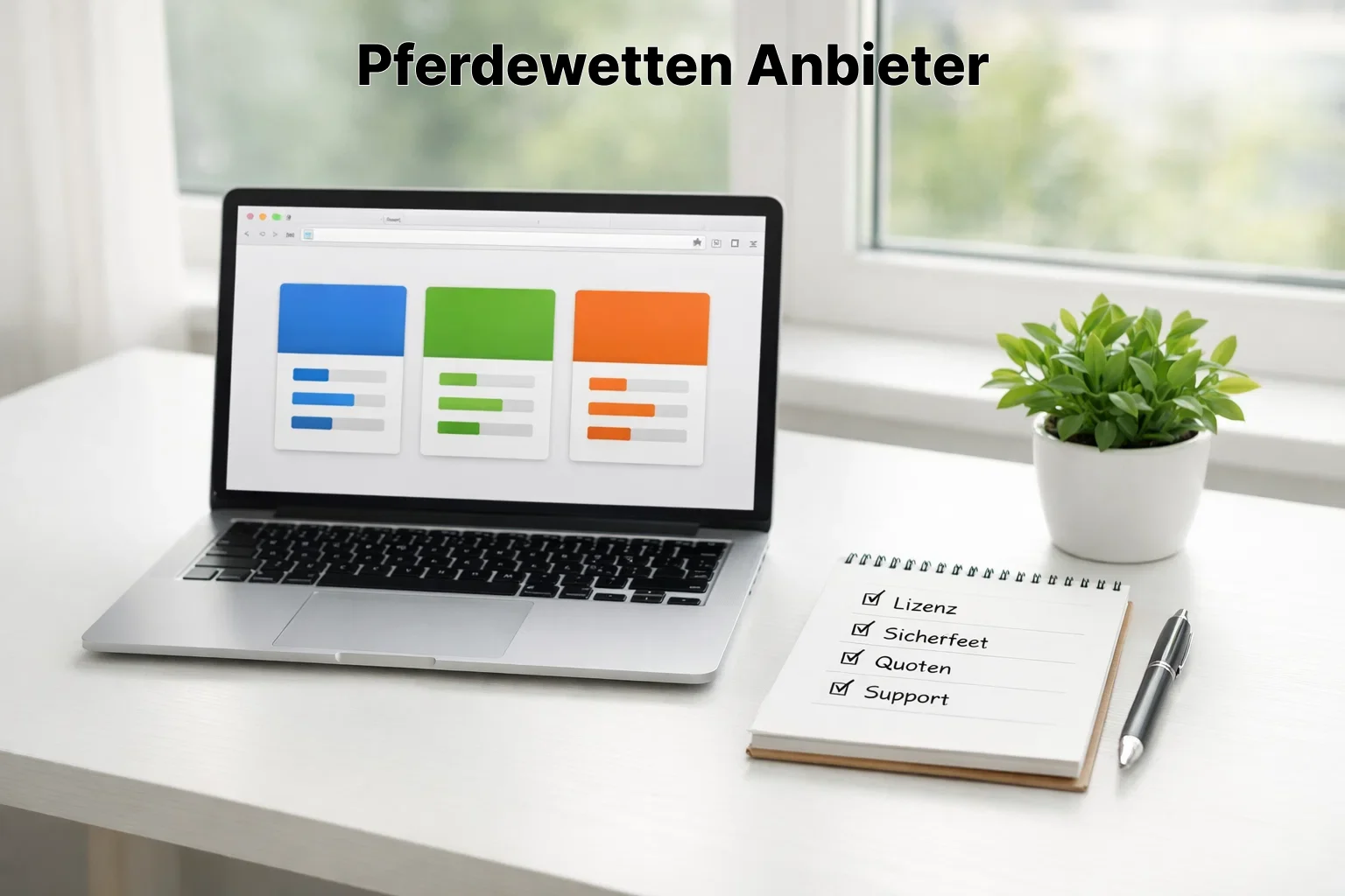 Übersicht verschiedener Wettanbieter-Plattformen